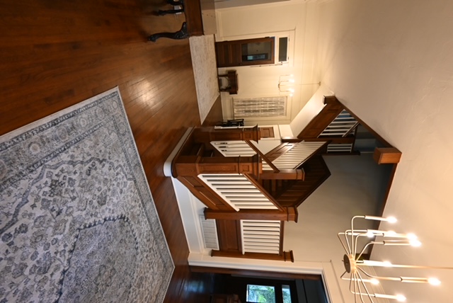 a staircase in a house